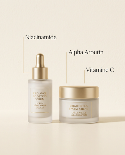 Ingrediënten: niacinamide, arbutin, vitamine C